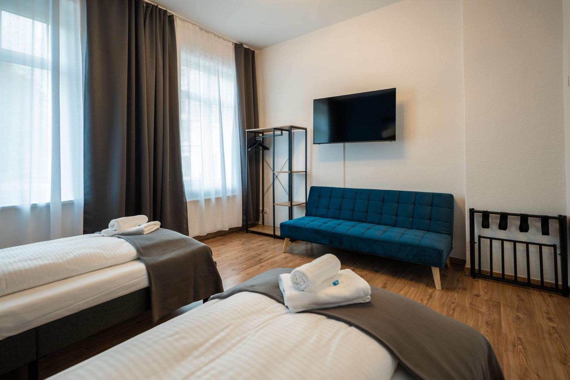 T21 - Apartment Direkt Im Zentrum Mit Parkplatz Кемниц Екстериор снимка